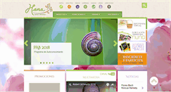 Desktop Screenshot of hanasaludybienestar.com